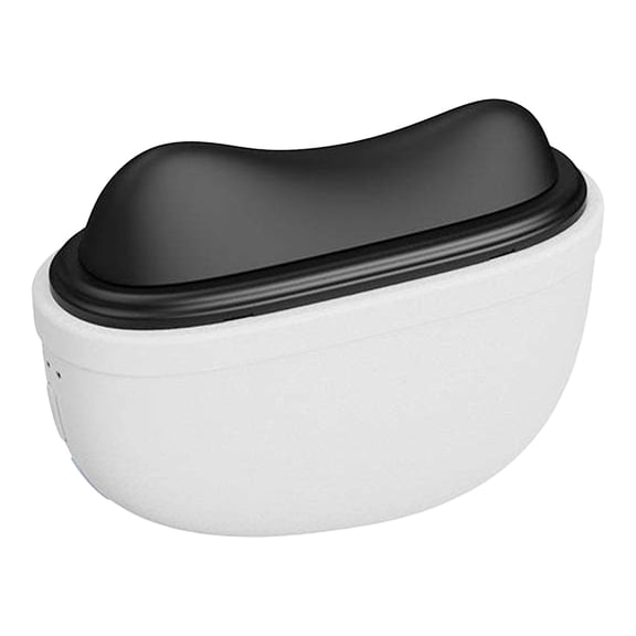 Rechargeable Facial Massager with Heating Function, Warm Light Massage Facial Lifting Tool, 3 Temperature Settings Vibration Massage for Face Neck Shoulder Relaxation and Contouring