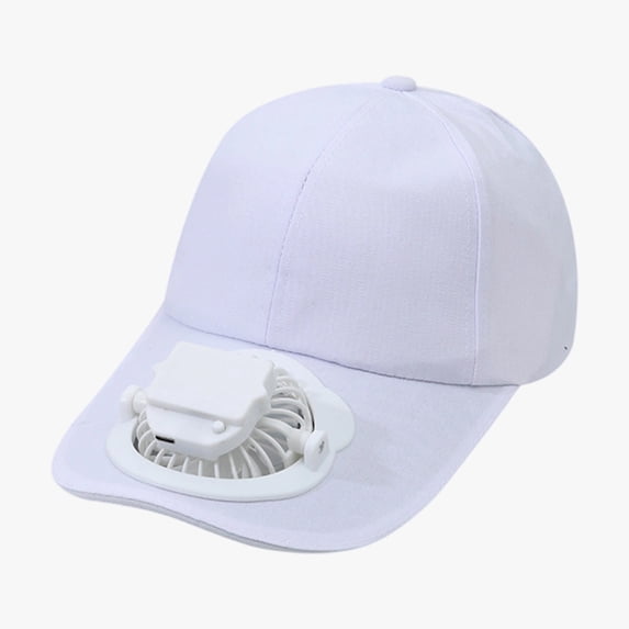 Rechargeable Fan Hat for Men and Women, Sun Protection Cap with 360° Rotatable Fan, Adjustable Speed, Long Battery Life, Portable Cooling for Outdoor Travel Sports Leisure Activities