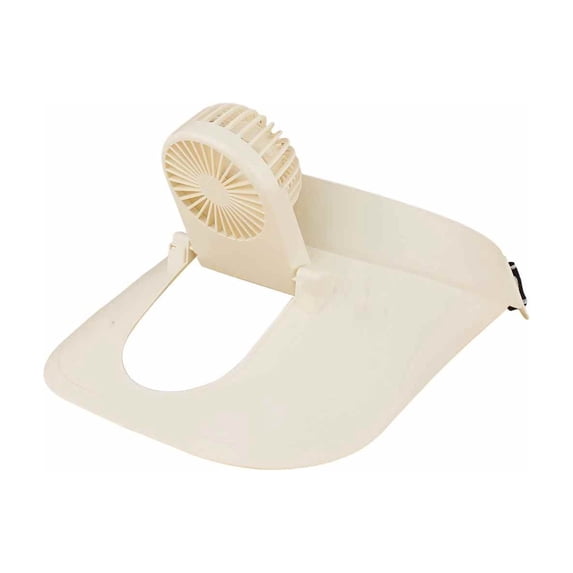 Rechargeable Fan Hat with Solar Power, 360° Rotatable Fan, Breathable Mesh for Outdoor Comfort, USB & Solar Charging, Lightweight & Portable