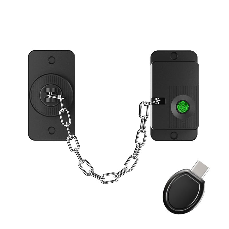Rechargeable Fingerprint Safety Lock Adjustable Childproof Lock for Door Window Cabinet