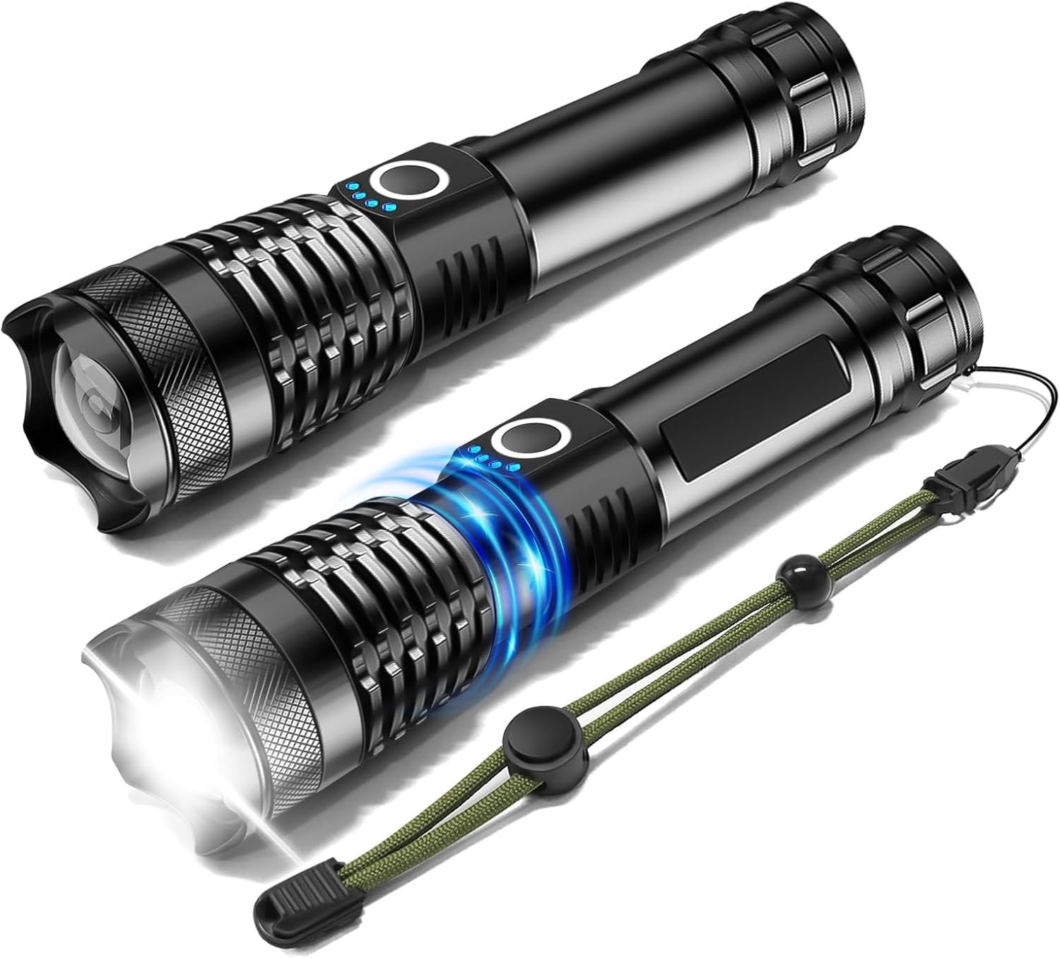 coleman 2-hour rechargeable flashlight 5387d701 LED Bail handle makes it easy to carry or hang Coleman Classic Recharge 800 Lumens