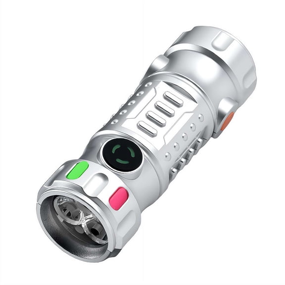 Rechargeable Flashlight LED Mini Tactical Flash Light for Camping Emergency Home