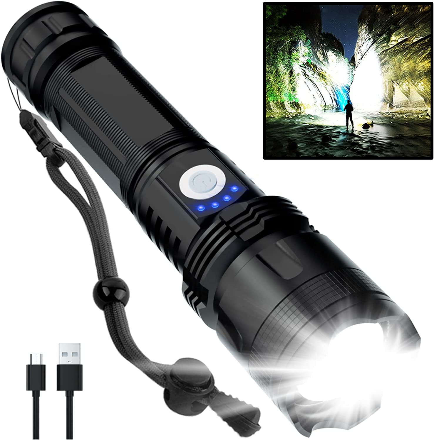 90000 Lumen Flash Light