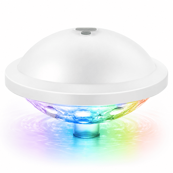 Rechargeable Floating Pool Light, RGB Color Changing LED Pool Light, Waterproof Floating Pond Light for Swimming Pools, Hot Tubs,Ponds, Fountains, Parties