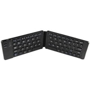 Rechargeable Folding Wireless Keyboard Portable Compact Z6X for LG G Pad F2 8.0 F 8.0 II 10.1 8.3 7.0 - Microsoft Surface Pro 4 3 2 Go 10 - NABI DreamTab HD8, XD 10.1 - Samsung Galaxy View