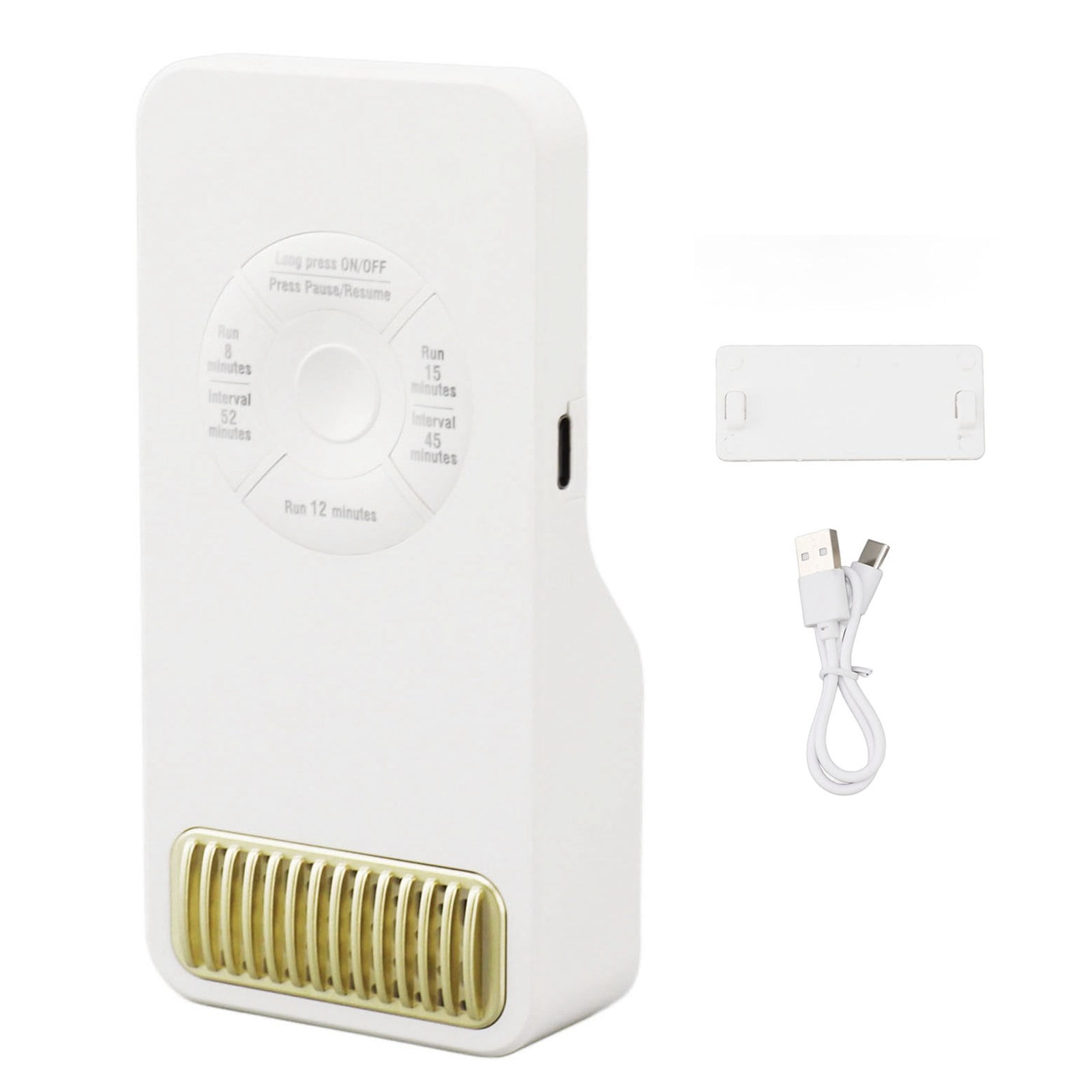 Rechargeable Fridge Deodorizer Timing Function White 1200mAh