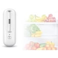 thumbnail image 1 of Rechargeable Fridge Odor Eliminator, Compact Cordless Deodorizer, No Filter Replacement Odor Control for Kitchen, Freezer & Food Storage(RL White 1 PC), 1 of 6