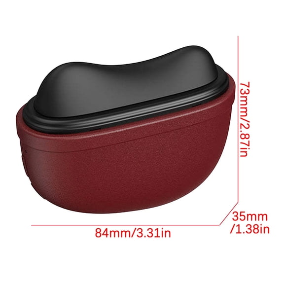 Rechargeable Gua Sha Facial Massage Tool With Red Light 3 Heat Settings Vibration 1 Pack