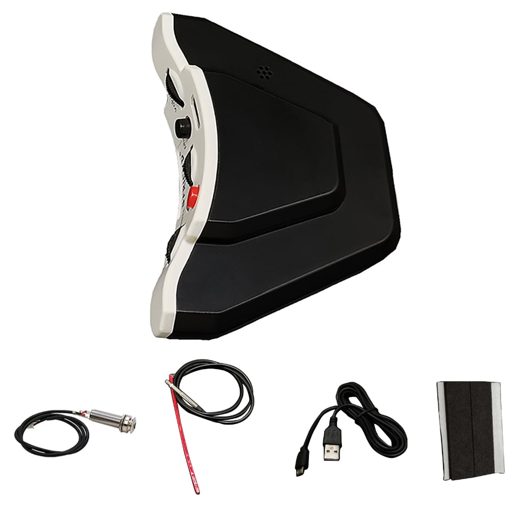 Rechargeable Guitar Sound Hole Pickups with Volumes & Tone Control Musical Instrument Piezo Pickup Acoustic Guitar Picku