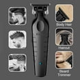 thumbnail image 1 of Rechargeable Hair Clippers, Quiet Electric Hair Trimmer, Cordless Mute Haircut Shaver with Detachable Stainless Steel Blades, USB Charging, 3 Guide Combs, Portable Household Grooming Kit, 1 of 7