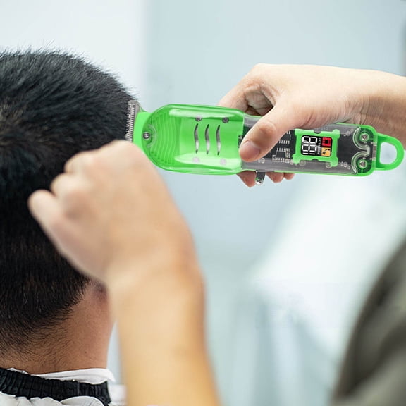 Rechargeable Hair Clippers Set Titanium Blade Cordless Electric Trimmer for Men Home Grooming Kit