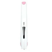 Rechargeable Hair Curler 2 in 1, 3 Heat Options, USB Travel, Purple