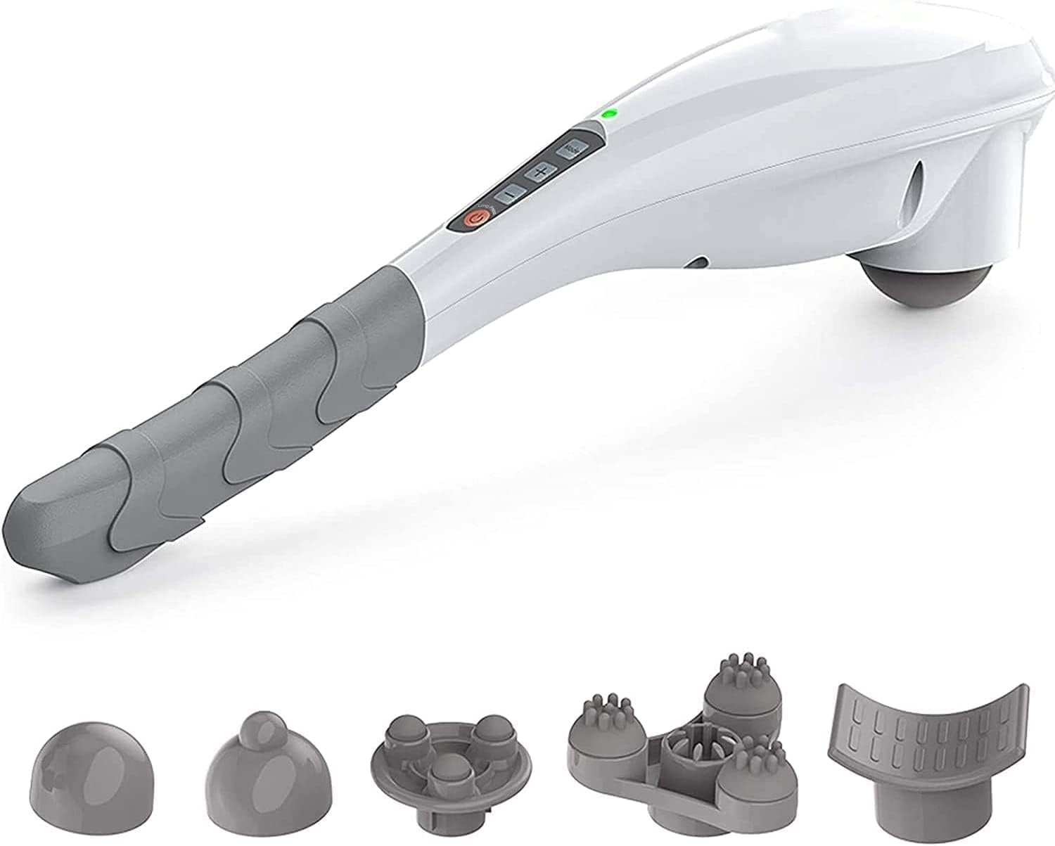 Rechargeable Hand Held Deep Tissue Massager for Muscles, Back, FSA HSA Eligible Cordless Electric Percussion Body Massage for Foot, Neck, Shoulder, Leg, Calf