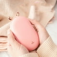 thumbnail image 1 of Rechargeable Hand Warmer - 4.4"x2.2"x0.9" Cute Elk Designed with 2400mAh Power Bank, 3-Temperature USB Hand Warmer for Winter, Giftable Two-in-One Portable Heater, 1 of 5