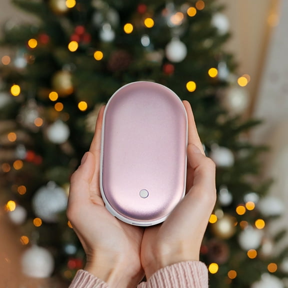 Taicans Rechargeable Hand Warmer 4x2.28in - Winter Portable Heater with 1200mAh Power Bank,3 Heat Levels for Outdoor/Camping/Gifts