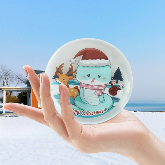 Rechargeable Hand Warmer Electric Hand Warmers, Long Heating Reusable Portable Heated Handwarmer Portable Breaking Hot Hand Warming Hot Compress PVC Hot Bag Warming Hand Warmer