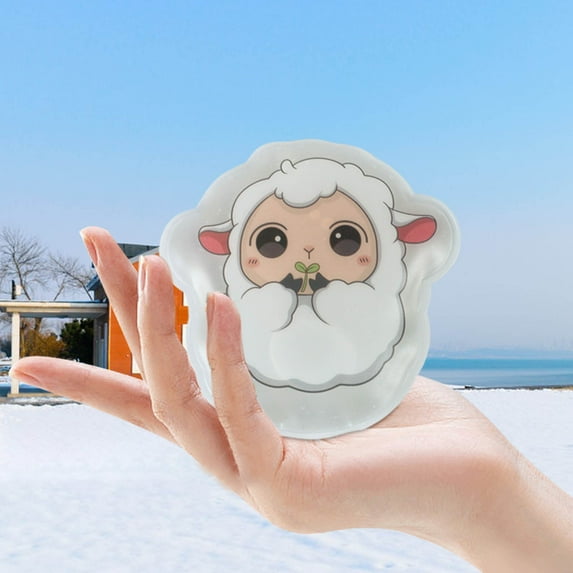 Rechargeable Hand Warmer Electric Hand Warmers, Long Heating Reusable Portable Heated Handwarmer Portable Breaking Hot Hand Warming Hot Compress PVC Hot Bag Warming Hand Warmer