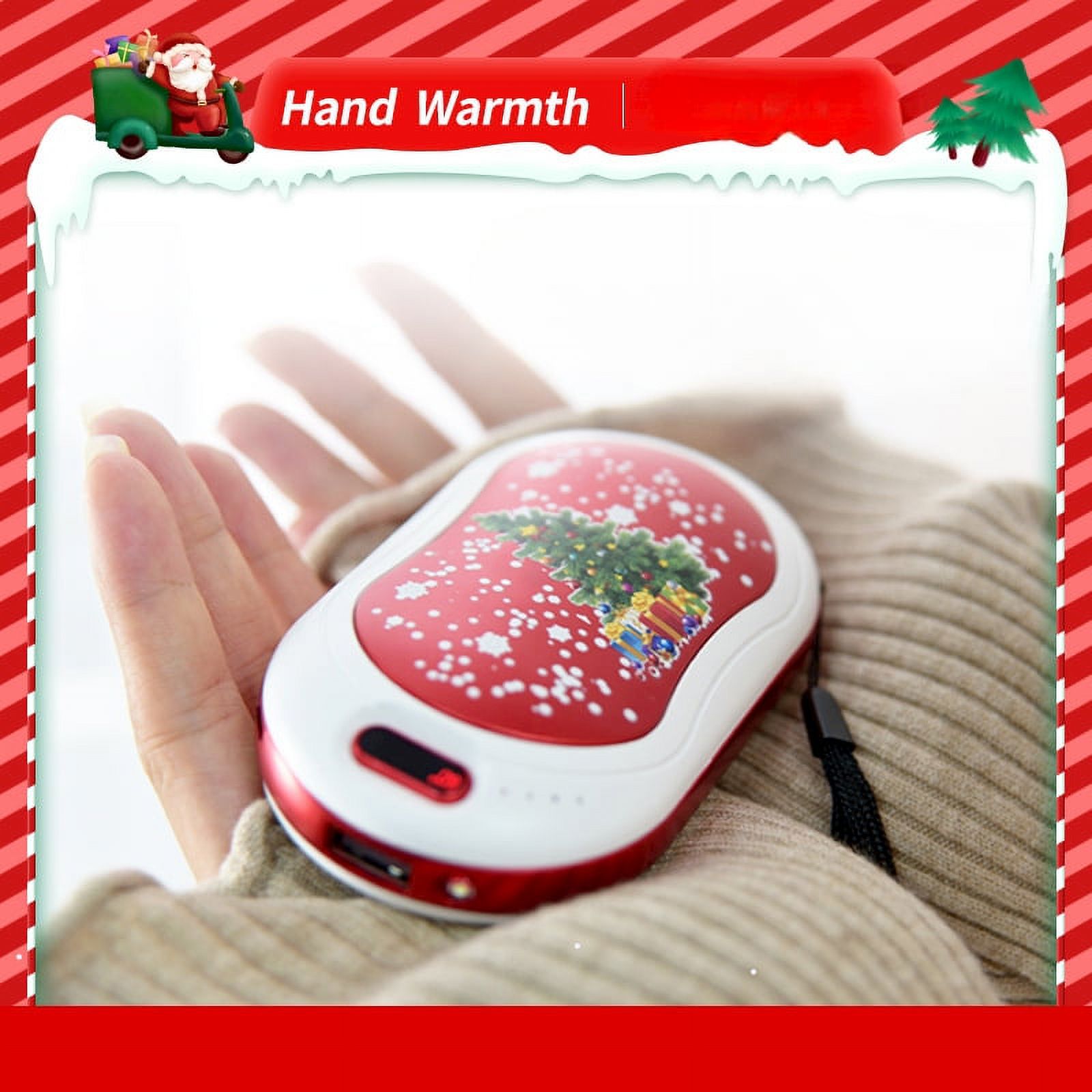 Rechargeable Hand Warmer Mobile Power Supply, 10000mAh Electric Hand