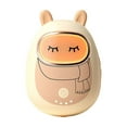 thumbnail image 1 of Rechargeable Hand Warmer | USB Electric Portable | 2 Temp Settings | 1500mAh Battery | Ergonomic Design | Cartoon Style | Reusable | Outdoor Pocket Warmer | Lanyard Included, 1 of 6