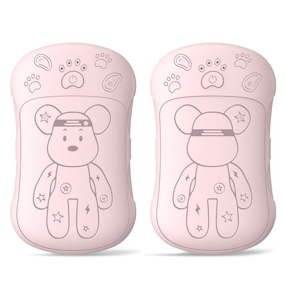 Rechargeable Hand Warmers 2 Pack,2 in 1 Electric Hand Warmer, 6000mAh Portable Pocket Warmers Dual-Sided Safe Heating, Electronic Winter Gifts for Men Women Kids, Golf, Outdoors