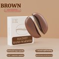 thumbnail image 1 of Rechargeable Hand Warmers 2 Pack Magnetic Detachable, 3 Heat Levels Fast Heating USB Charging Portable Pocket Hand Warmer, Electric Hot Hands for Outdoor Camping Hiking Winter Commuting, 1 of 3
