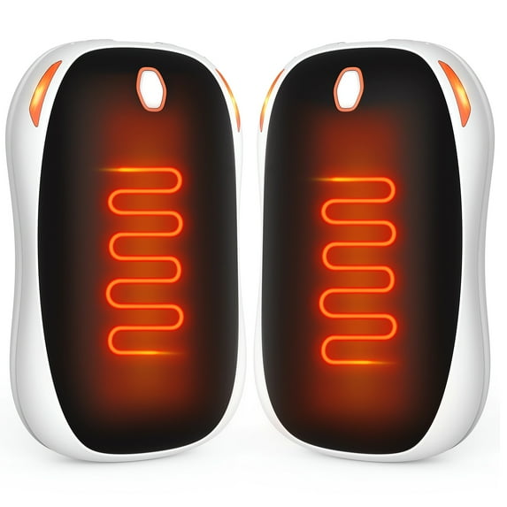 Rechargeable Hand Warmers 2 Pack, Meromore Magnetic Electric Hand Warmers with 10000 mAh, 3 Heat Setting, 16 Hrs Warmth for Outdoors, Hunting, Camping, Best Gifts for Men Women, Raynaud