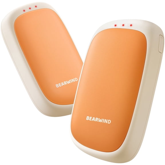 Rechargeable Hand Warmers 2 Pack - Smart-Controlled Magnetic Electric Handwarmers, Portable Pocket Heaters, 3 Heat Levels, Reusable Winter Essentials for Hunting, Skiing, Camping, Outdoor