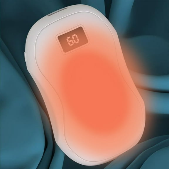 Rechargeable Hand Warmers 4000mAh - Portable Pocket Heater (2.75x4.33x1.18in) - Double-Sided Heating,5-Hour Run Time - Perfect for Hunting/Camping/Gifts