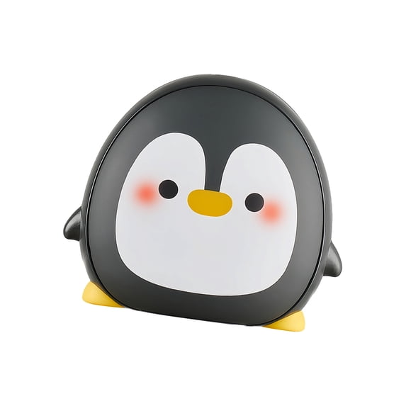 Rechargeable Hand Warmers Heat Adjustable Temperature Cartoon Penguins Design Cold Weather Use