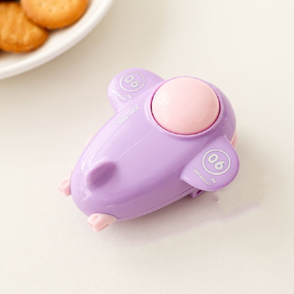 Rechargeable Handheld Bag Sealer Clip - Plastic Snack Sealing Tool,Portable Hand Press Heat Seal Device, Reseals Food Bags, Prevents Spills