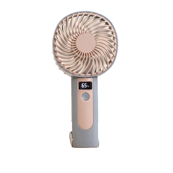 Rechargeable Handheld Fan, Portable Desk Fan USB Powered, Mini Personal Fan with 3 Speed Adjustments, Compact Dual-Use Cooling for Home, Office, and Outdoor Use