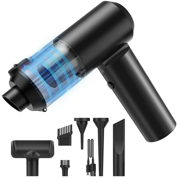 Rechargeable Handheld Vacuum Cleaner For Home And Car - Powerful Wireless Dustbuster For Auto And Household Cleaning