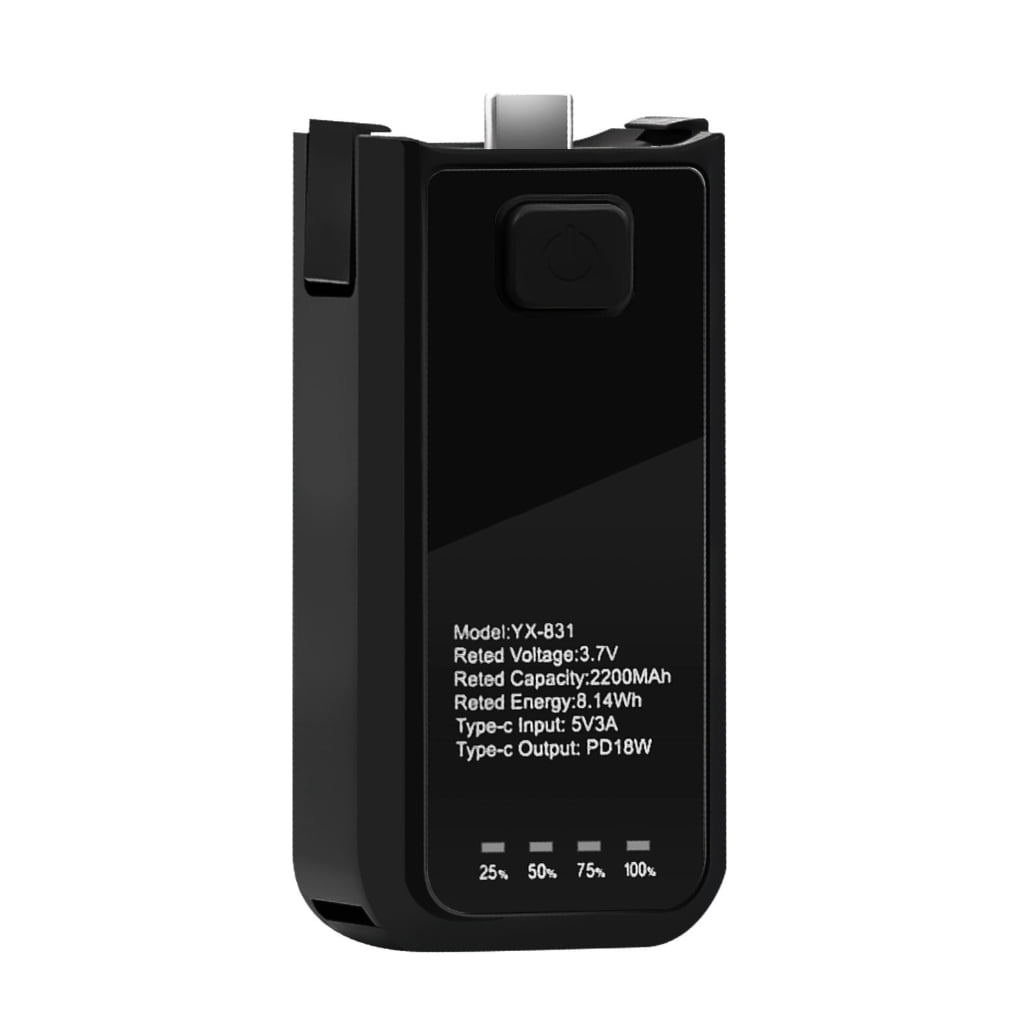 Rechargeable Handle Camera Grip Extended Runtimes Compactly Build USB C ...