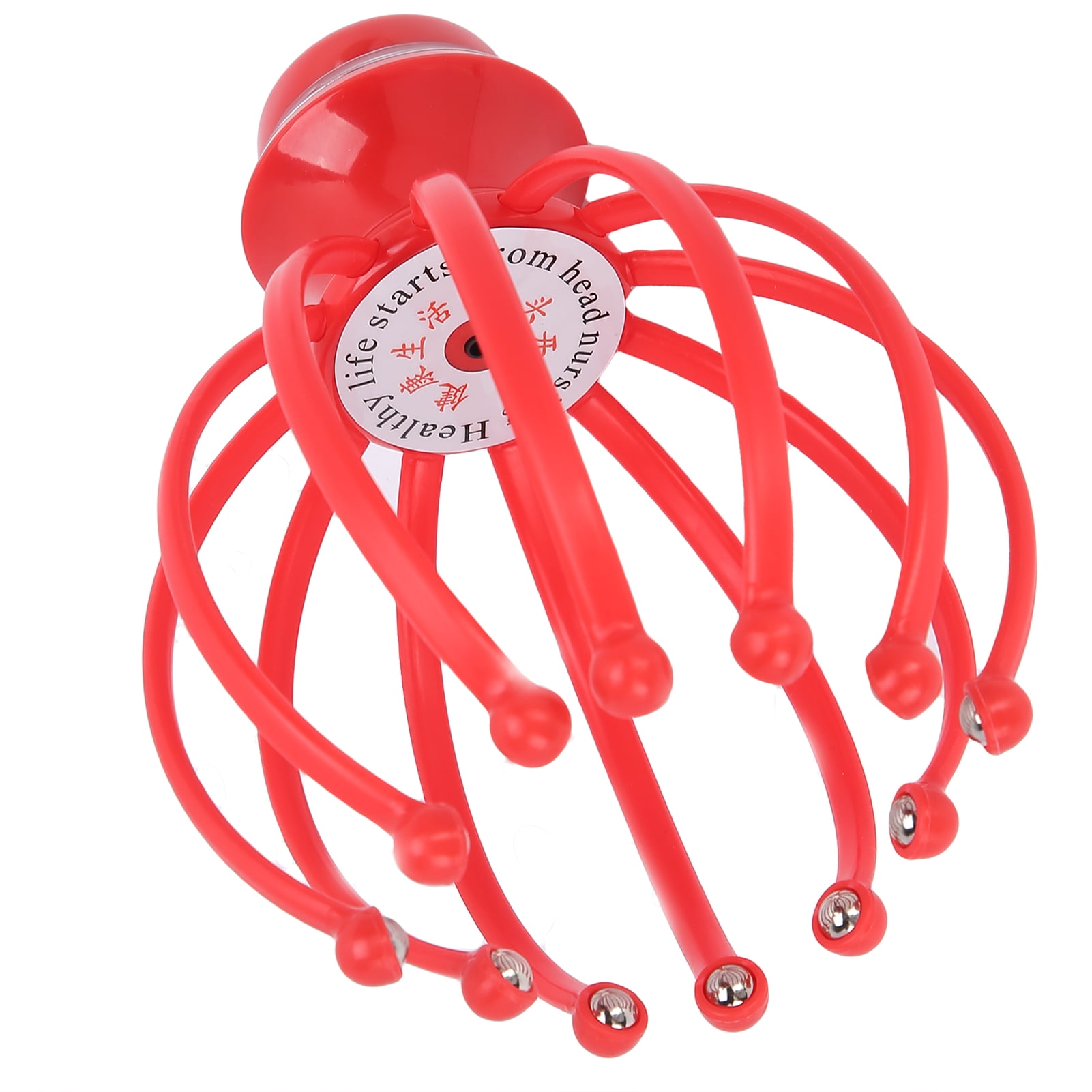 Rechargeable Head Massager, Stress Relieve Scalp Massager 12pc Rolling