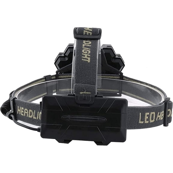 Rechargeable Headlamp, 7 LED Headlamp Flashlight Lights, 5 Modes USB Rechargeable Waterproof Head Lamp for Outdoor Camping Cycling Running Fishing, Head Lamps for Adults