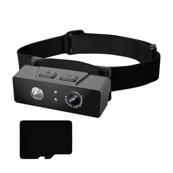Rechargeable Headlamp Camera for Extended Use in Various Environment Recorder