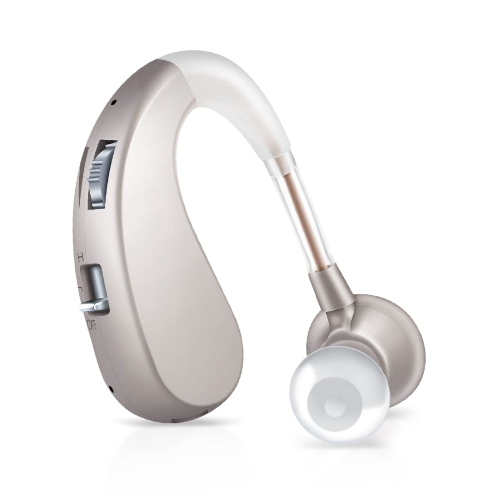 Rechargeable Hearing Amplifier for Seniors with Noise Cancelling PSAP Personal Sound Amplifiers TV Earbuds Suitable for Adults Elderly Children 1 Pcs