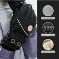 thumbnail image 1 of Rechargeable Heated Gloves, 3 Level Touchscreen Electric Hand Warmers, Battery Powered Hand Warming, Insulated Heated Gloves for Cold Weather, Outdoor Winter for Skiing Cycling Motorcycling Camping, 1 of 6
