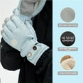 thumbnail image 1 of Rechargeable Heated Gloves – Adjustable 3-Heat Winter Gloves for Skiing, Motorcycle & Outdoor Work, Touchscreen Compatible (Men/Women), 1 of 5
