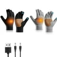 thumbnail image 1 of Rechargeable Heated Gloves,Hand Warmers,Usb Heated Gloves For Skiing & Riding, Waterproof Winter Sports Gloves With Touchscreen, Rechargeable Warm Gloves For Outdoor Activities, 1 of 4