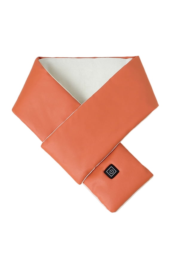 Rechargeable Heated Neck Scarf With 3 Temperature Settings USB Electric Heating Wrap Winter Warm Plush Windproof Shoulder Pad For Men Women 810x110mm