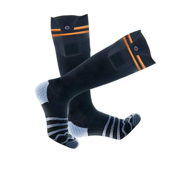 Rechargeable Heated Socks for Warmth and Comfort | Full Foot Heating for Outdoor Sports and Winter Activities | Quick-Drying and Breathable Design