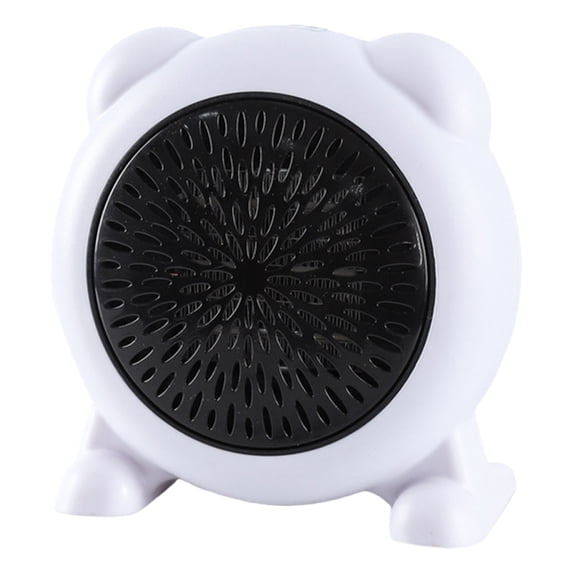 Rechargeable Heater Portable 500W Heater Electric Warmer Air Warm &Cool Fan Heating Winter Heater,Rechargeable Ceramic Heating Fast Heat, Warm & Cool Dual Fan Function Year-Round Use,White,7x6x3"
