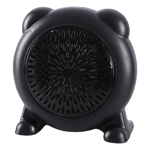 Rechargeable Heater Portable 500W Heater Electric Warmer Air Warm &Cool Fan Heating Winter Heater,Rechargeable Ceramic Heating Fast Heat, Warm & Cool Dual Fan Function Year-Round Use,Black,7x6x3"