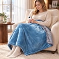 Rechargeable Heating Blanket, Warm Body Cold Protection Cover, Plus ...