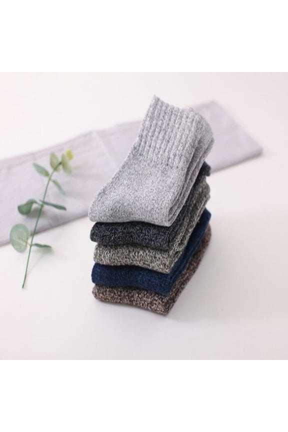 White Socks, Rechargeable Warming, Adjustable Temperature, Battery Powered, 5 Pack