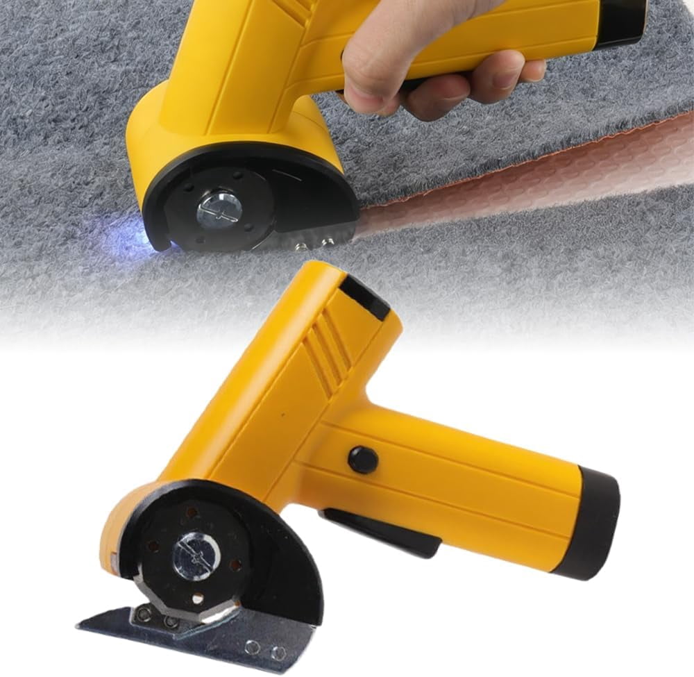 Rechargeable High-Speed Cardboard Cutter, 4.2V Cordless Electric Rotary ...