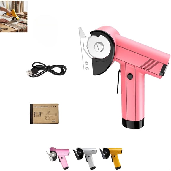 Rechargeable High-Speed Cardboard Cutter, Four Speed Control Powerful Cordless Box Cutter with LED, for Fabric, Leather, Carpet Diy Projects, Lightweight & Effortless