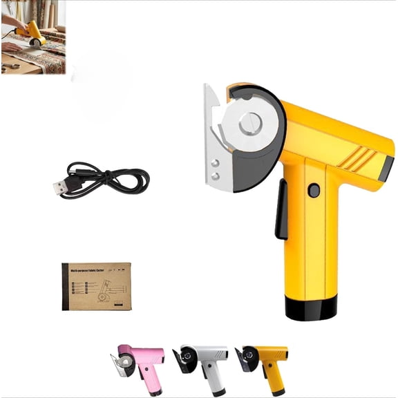 Rechargeable High-Speed Cardboard Cutter, Four Speed Control Powerful Cordless Box Cutter with LED, for Fabric, Leather, Carpet Diy Projects, Lightweight & Effortless