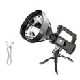 thumbnail image 1 of erfcxs Rechargeable USB Outdoor Searchlight Powerful Portable Flashlight For Camping Hiking Emergency Exploration, 1 of 4